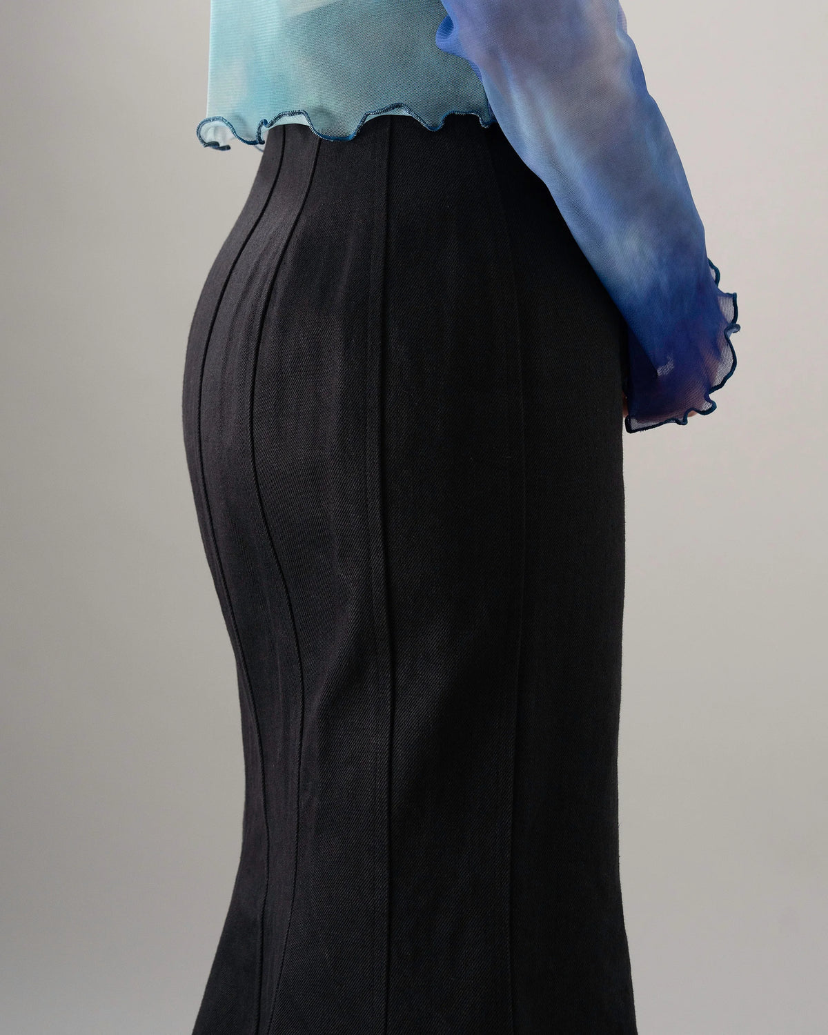 DENIM MARMAID SKIRT