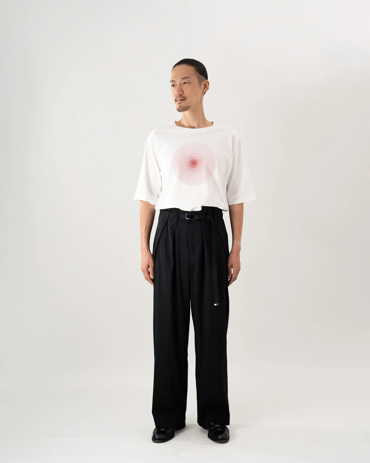 DOUBLE TUCK PANTS (BLACK)