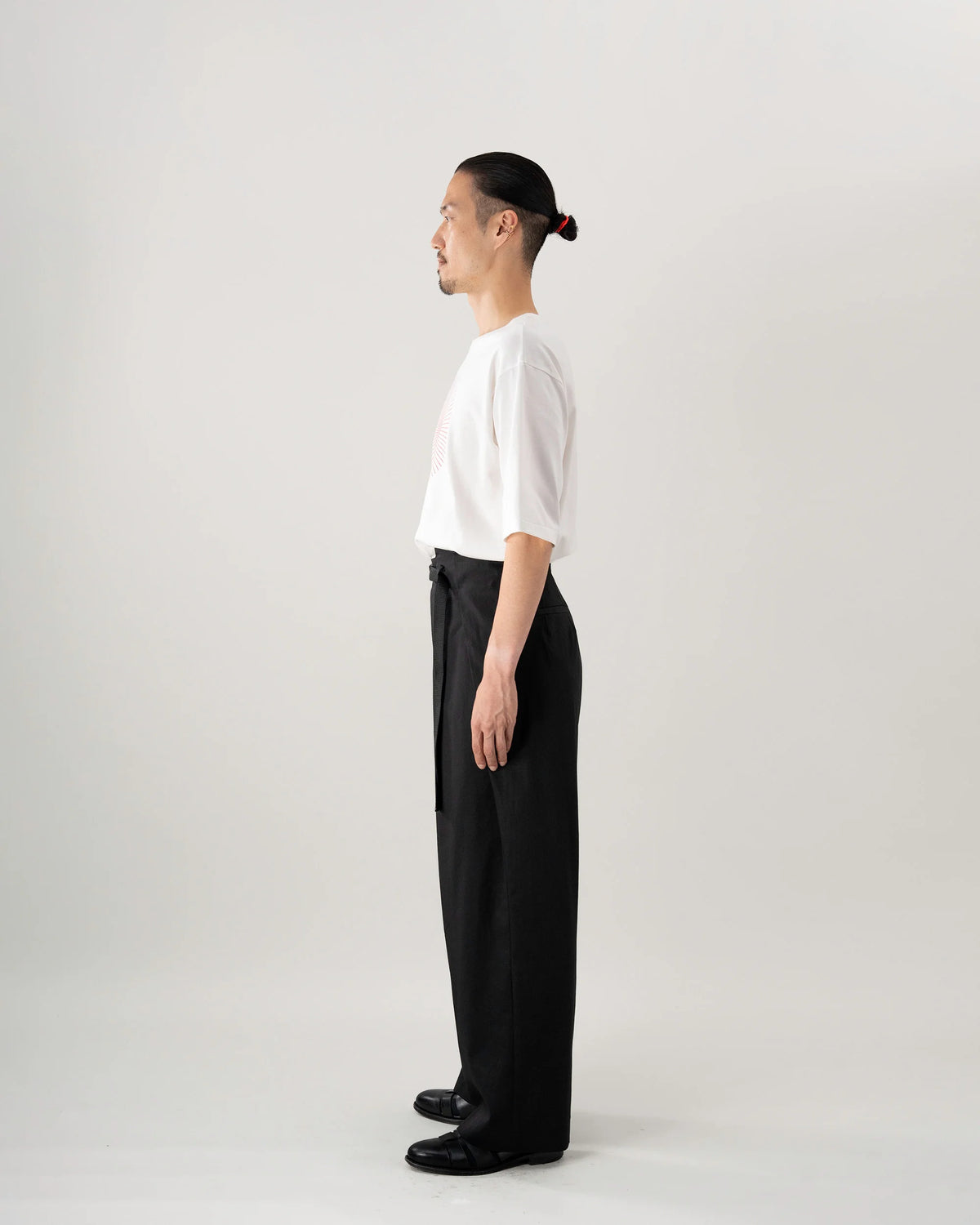 DOUBLE TUCK PANTS (BLACK)