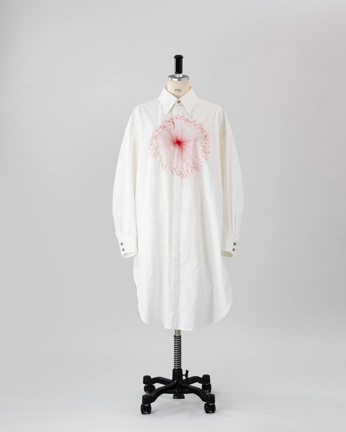 EMBROIDERY SHIRT (WHITE)