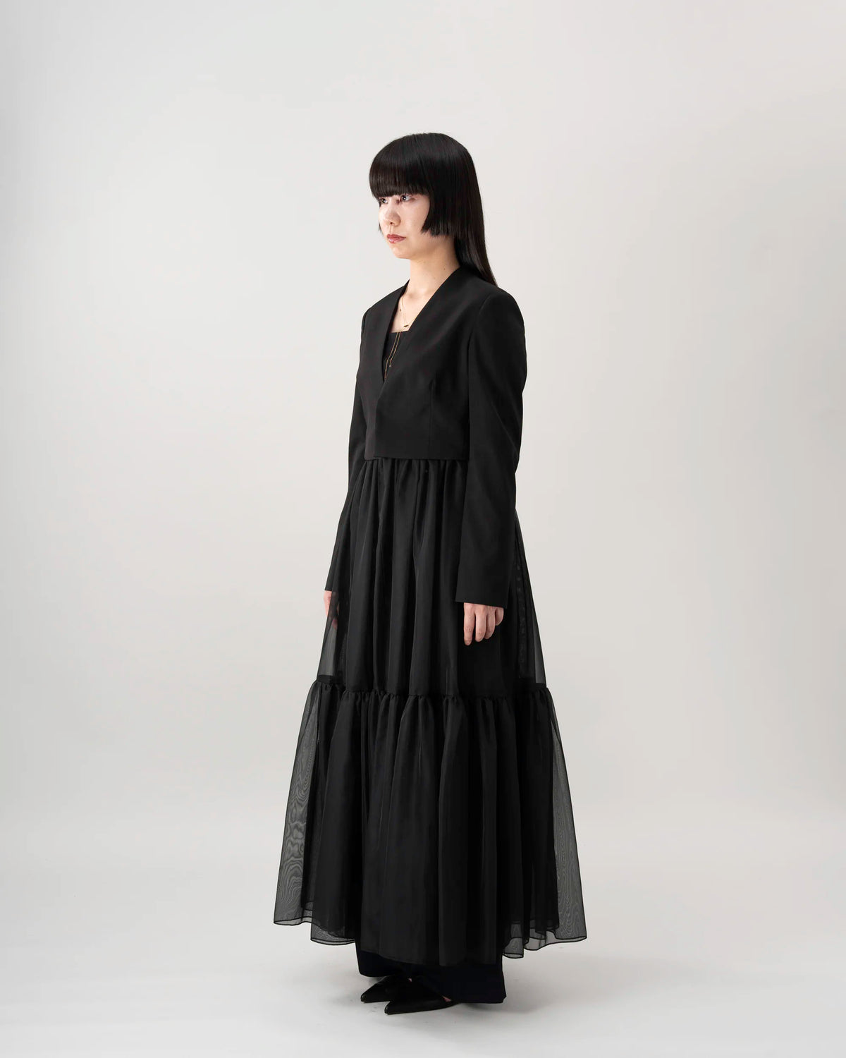 JACKET DRESS (BLACK)
