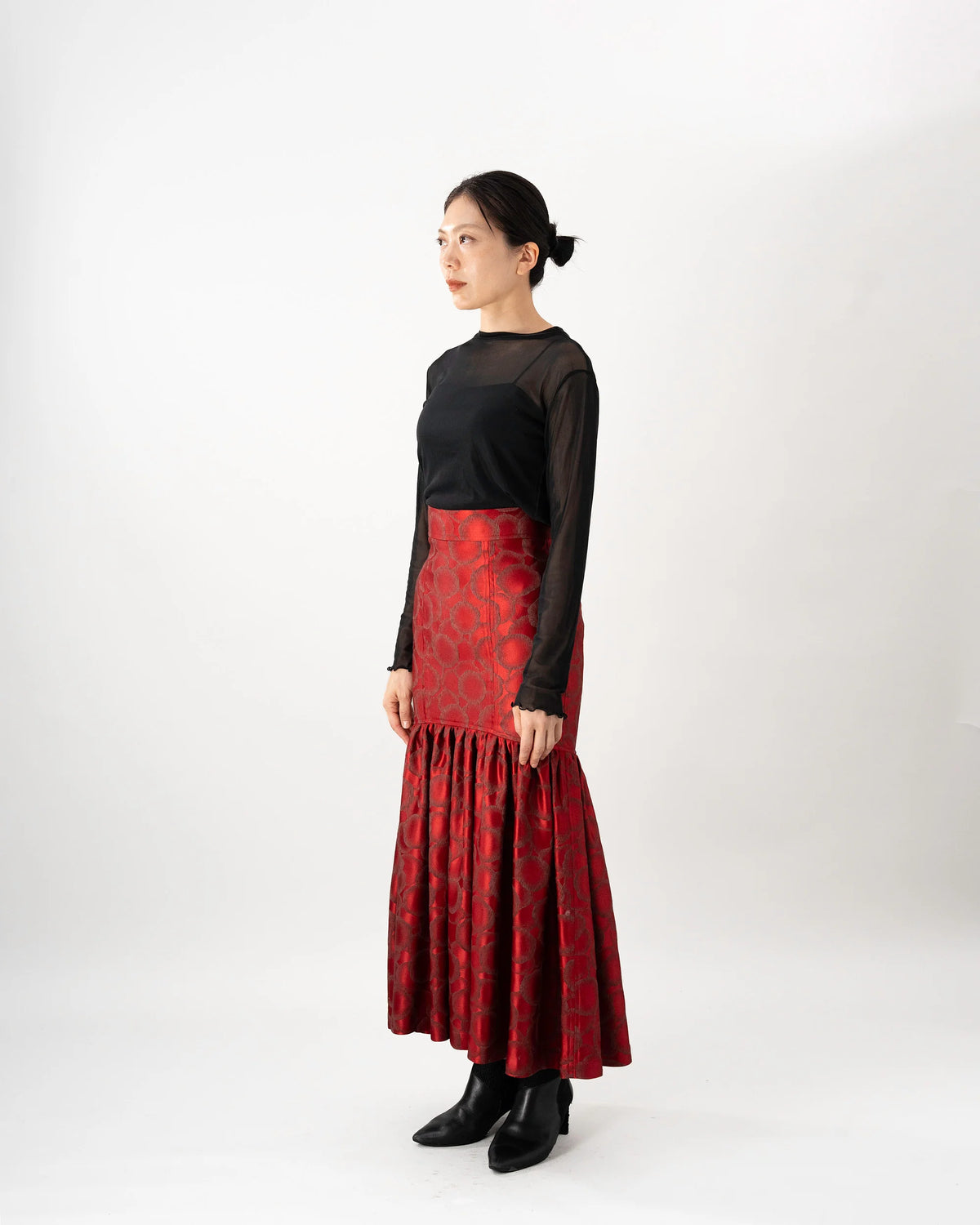 JACQUARD MERMAID SKIRT
