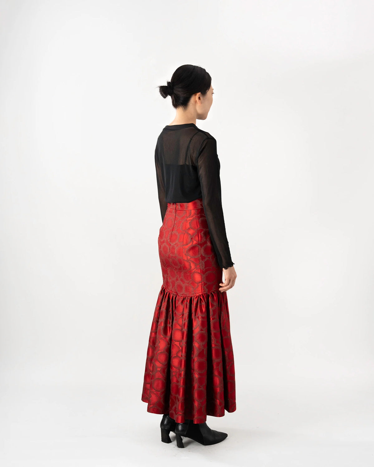 JACQUARD MERMAID SKIRT