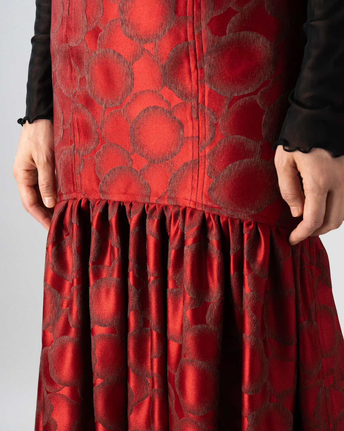 JACQUARD MERMAID SKIRT