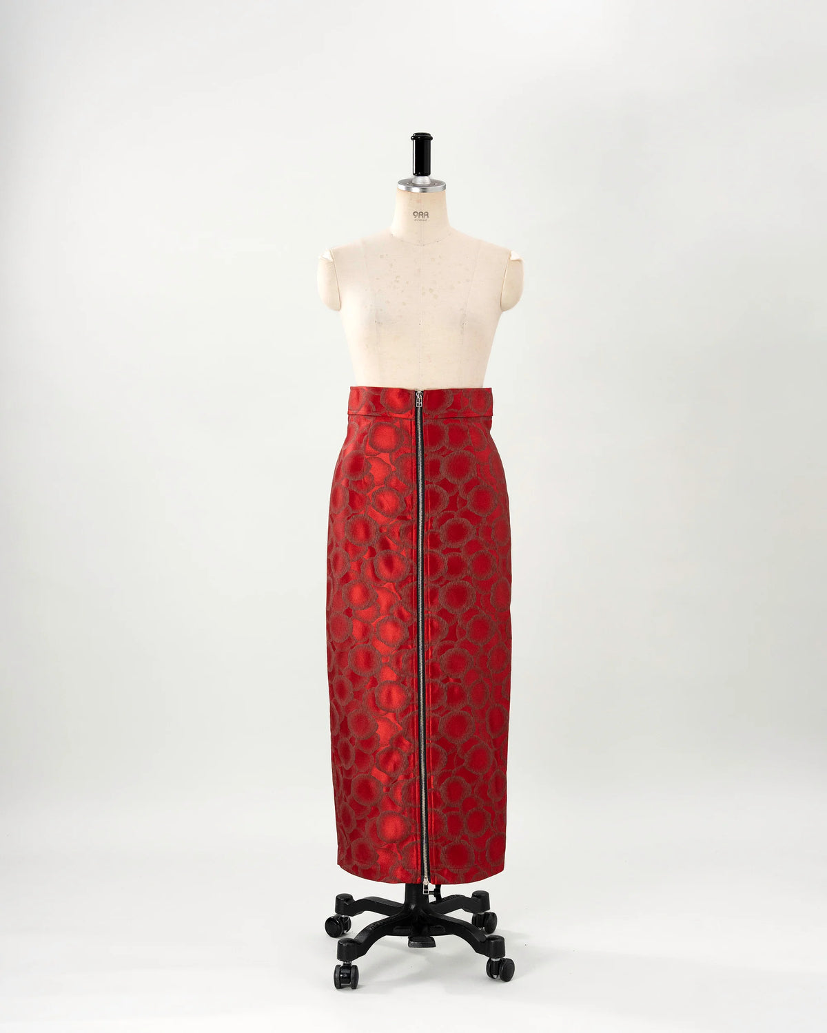 JACQUARD ZIP SKIRT