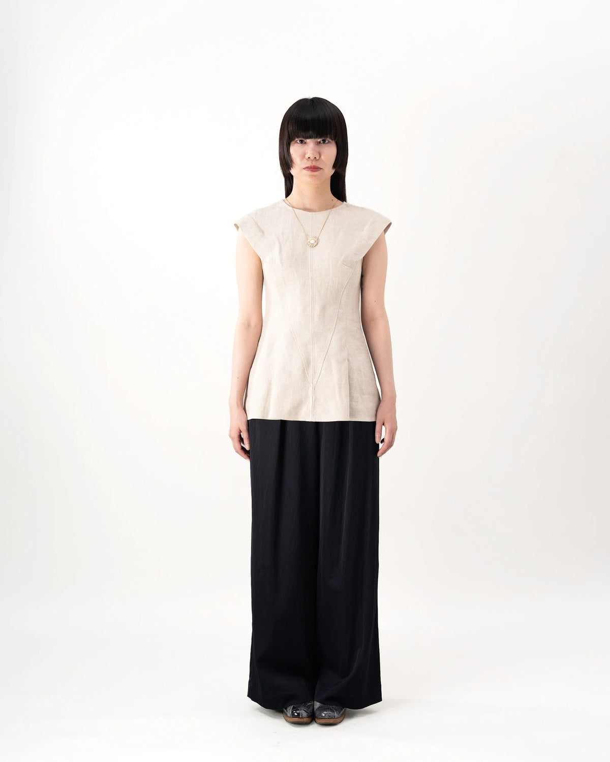 LINEN BLOUSE