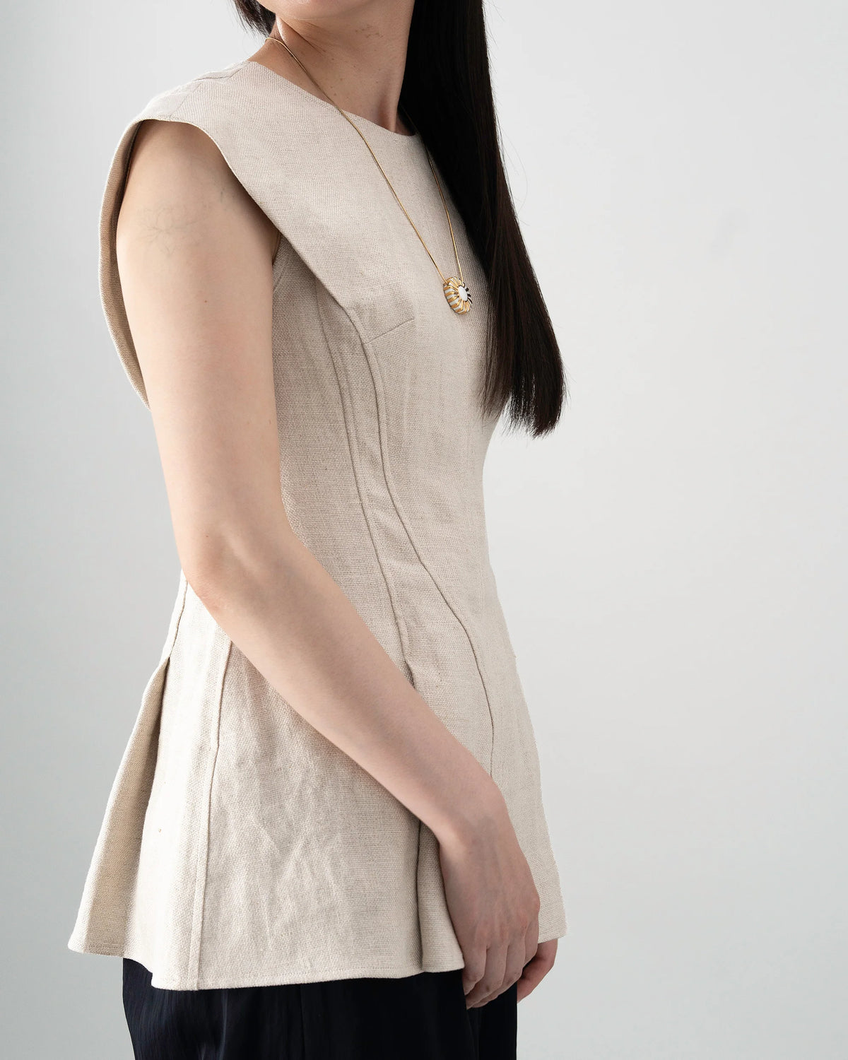 LINEN BLOUSE