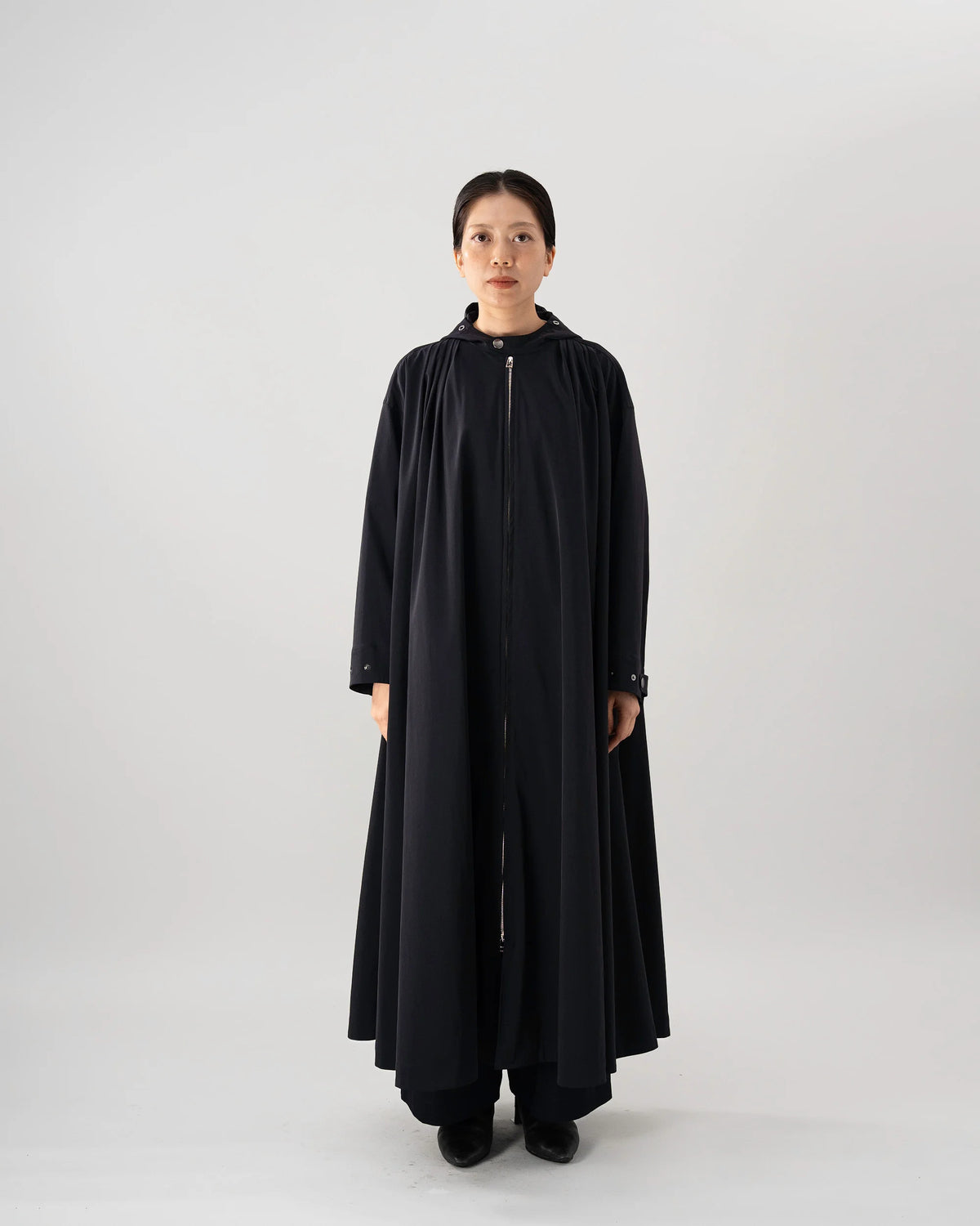 PARKA DRESS (BLACK)