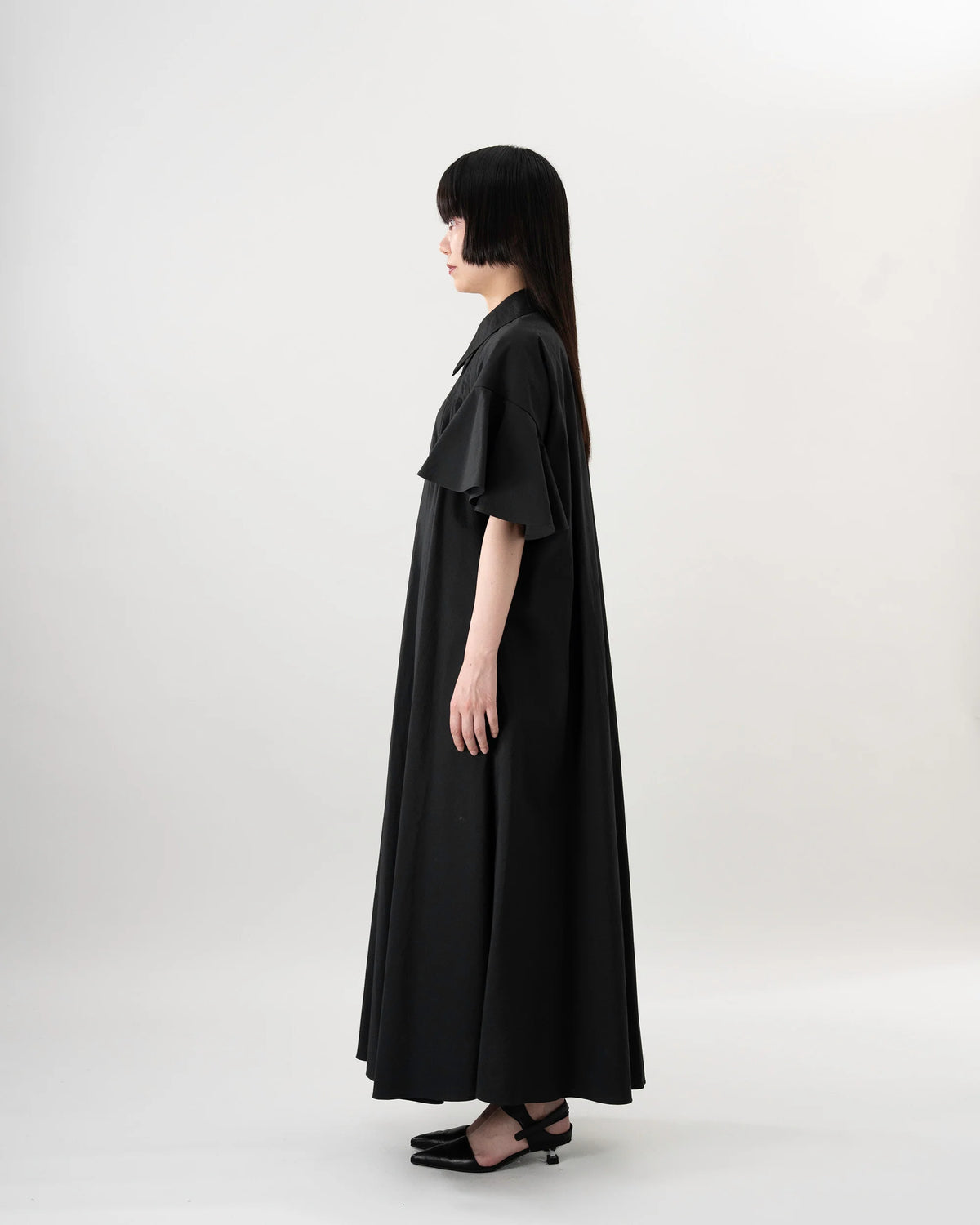 SHIRT DRESS (BLACK)