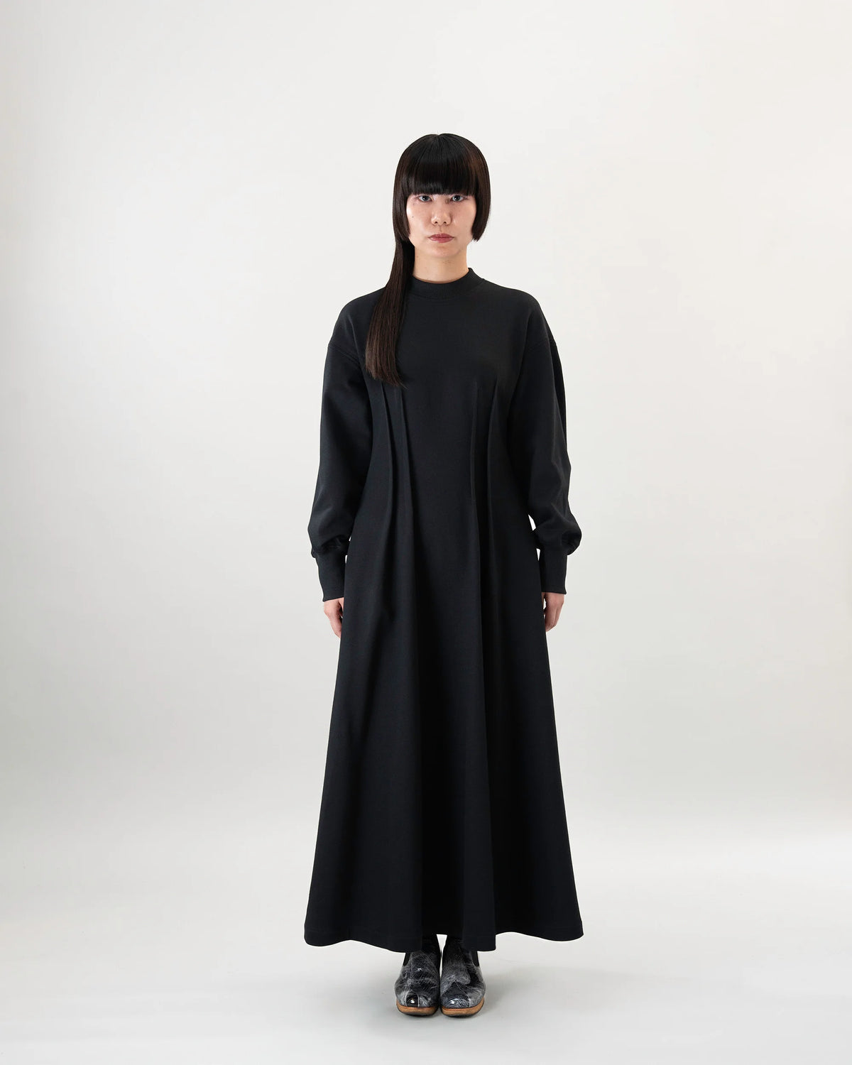 SWEAT DRESS (BLACK)