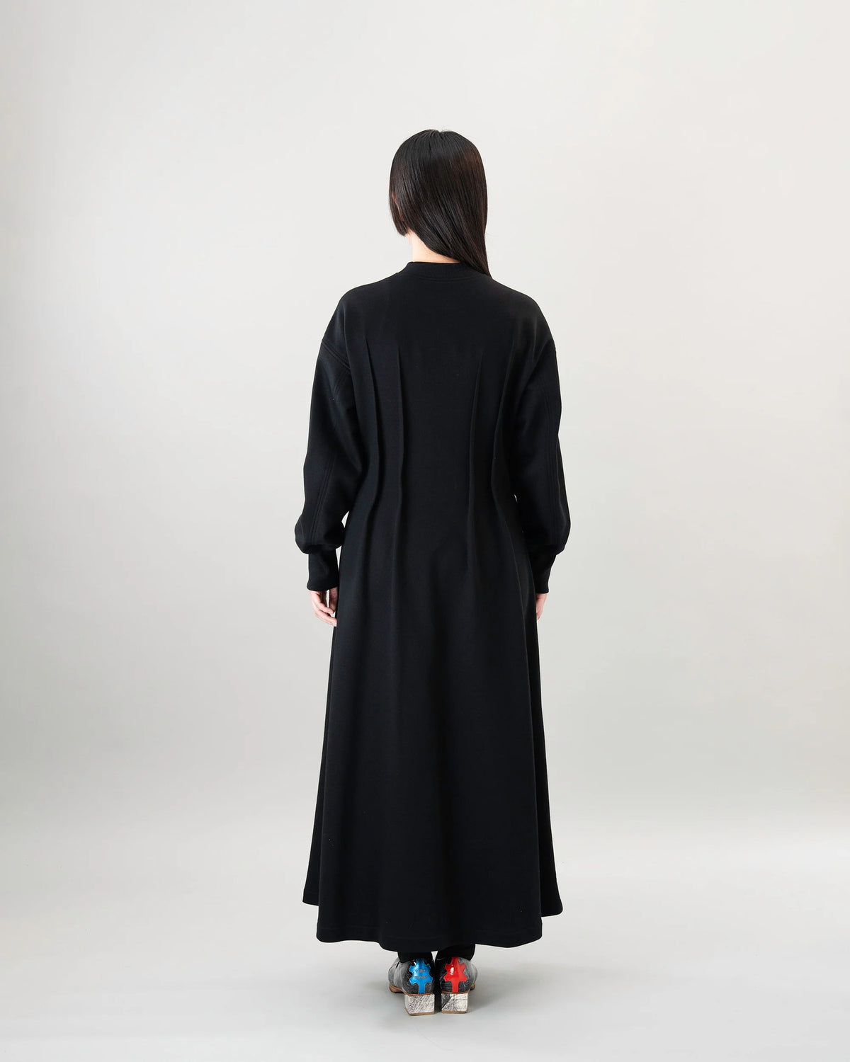 SWEAT DRESS (BLACK)