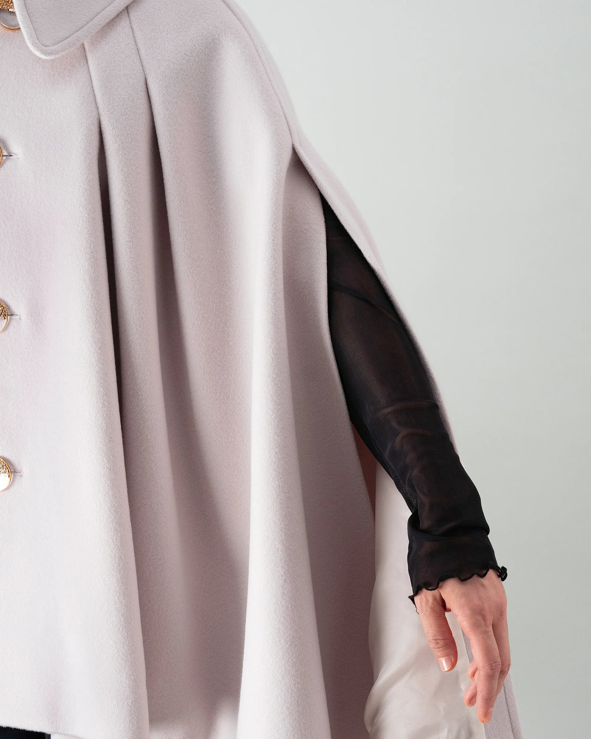 CAPE (PINK GRAY)