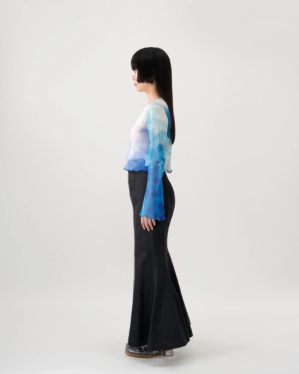 DENIM MARMAID SKIRT