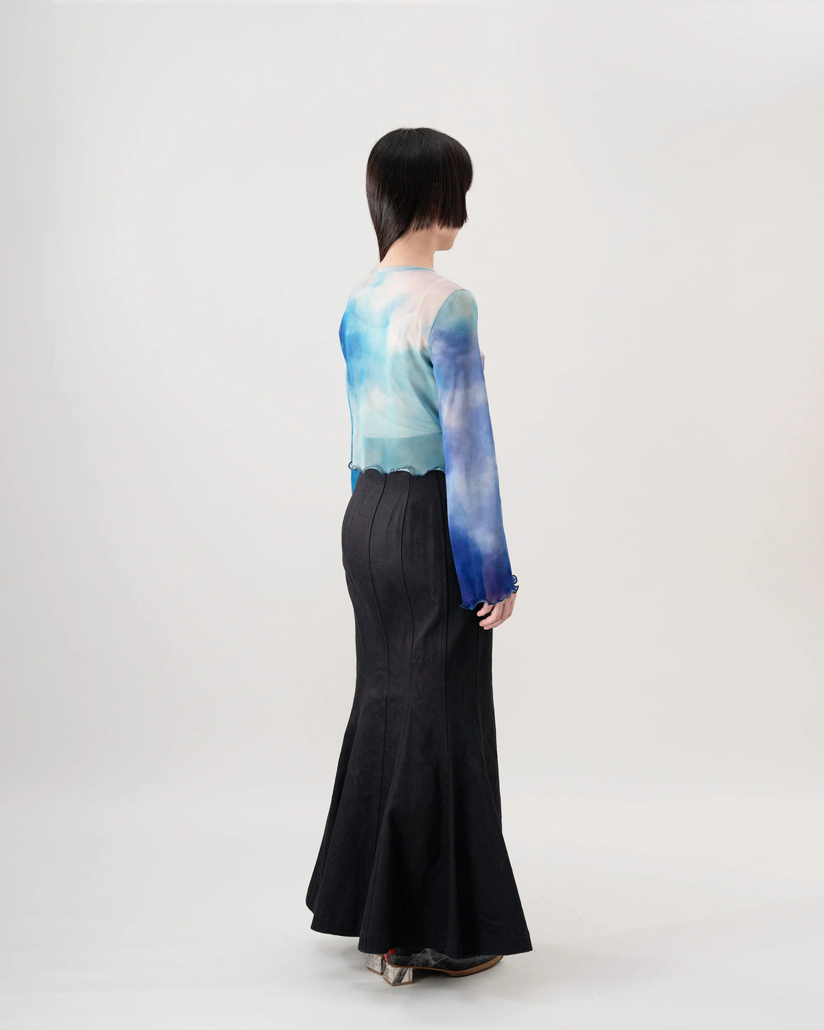 DENIM MARMAID SKIRT