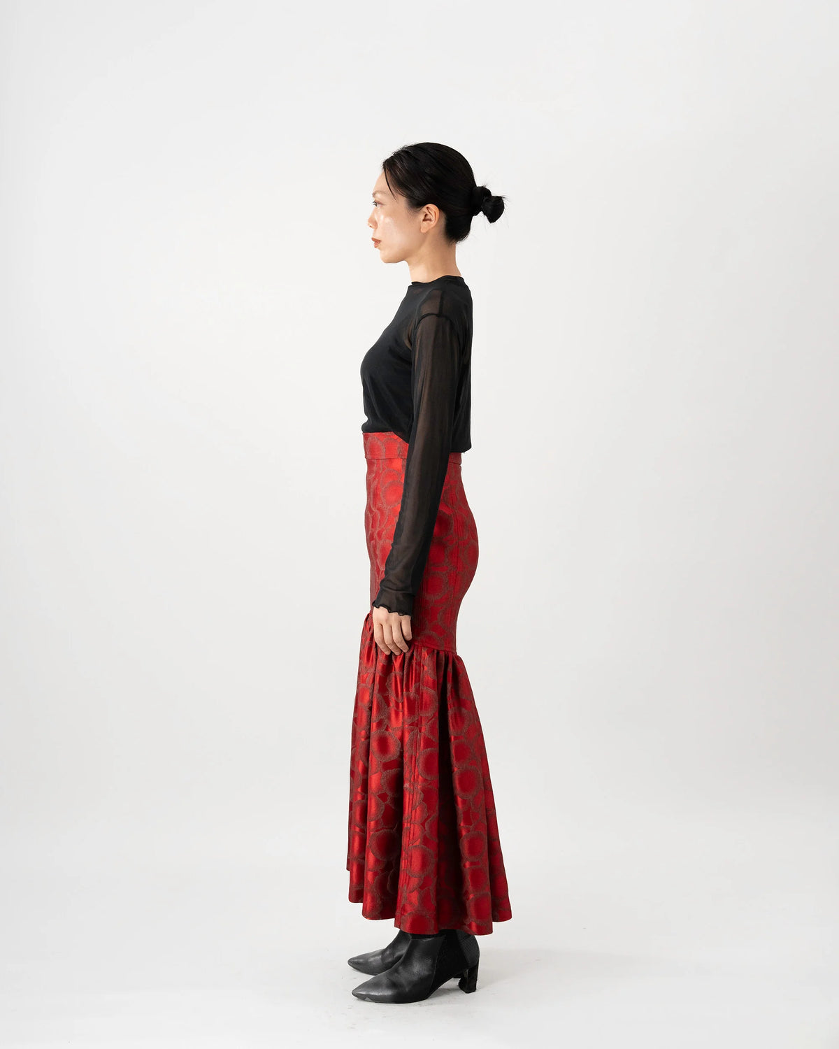 JACQUARD MERMAID SKIRT