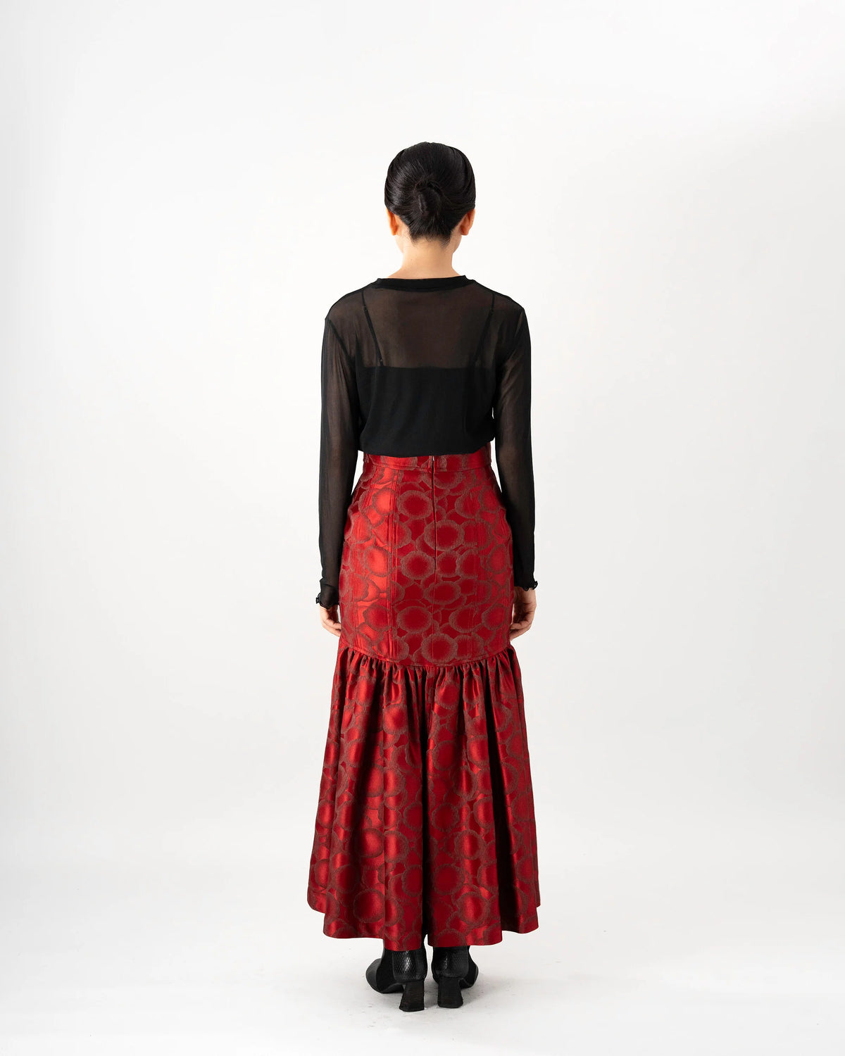 JACQUARD MERMAID SKIRT