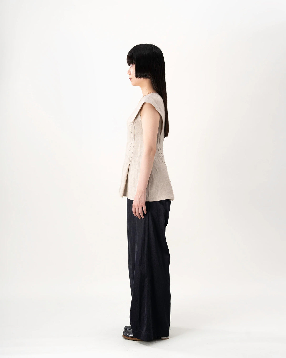 LINEN BLOUSE