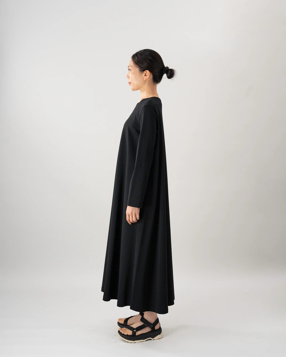LONG-T DRESS (BLACK)