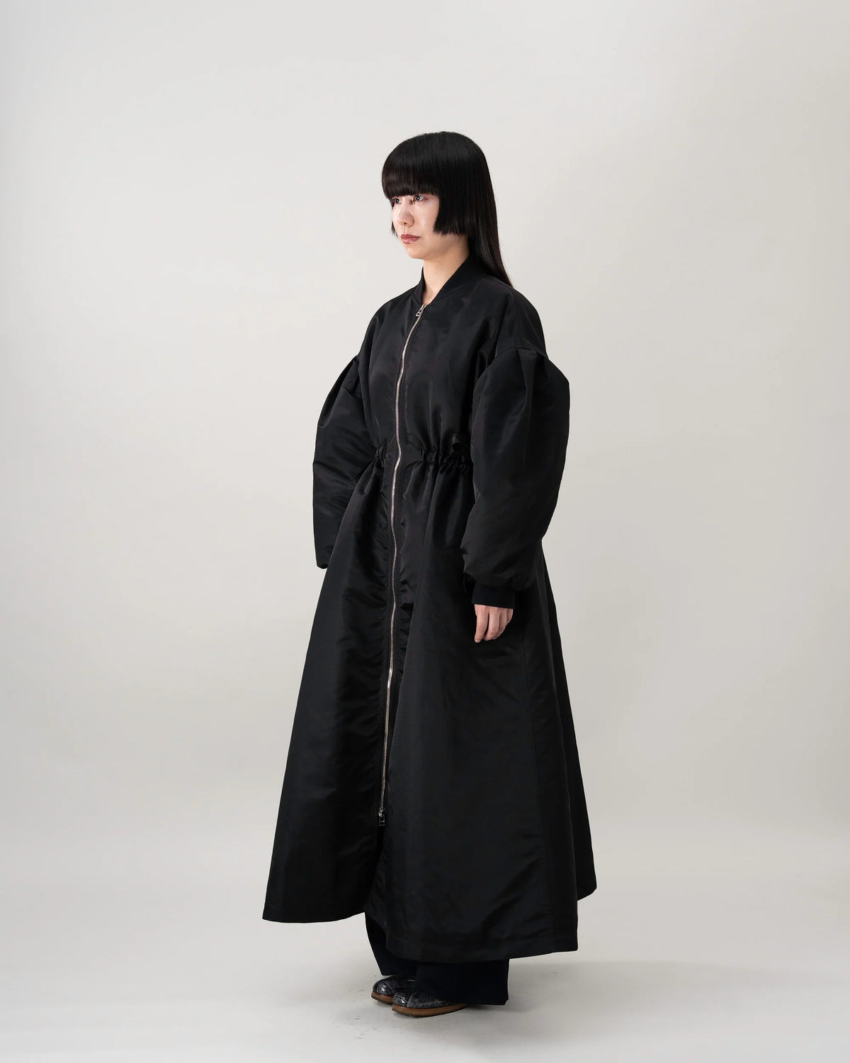 MA-1 DRESS (BLACK)
