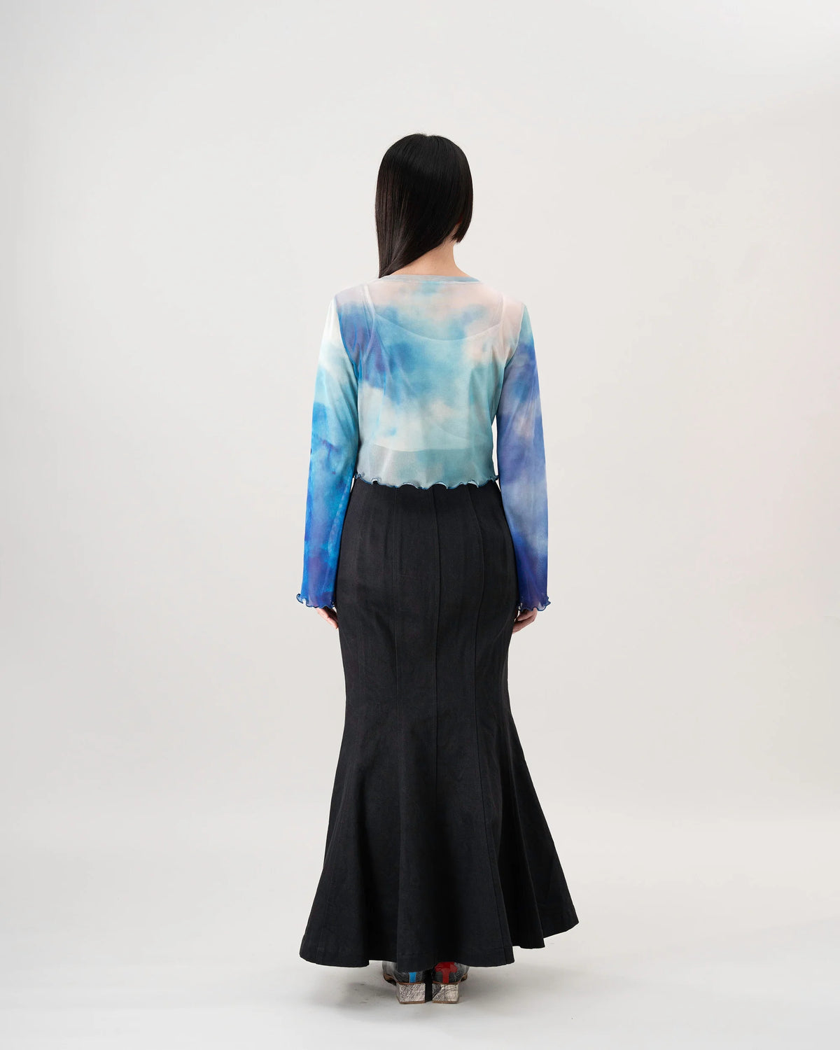 NOSTALGIA SHEER SHORT TOPS