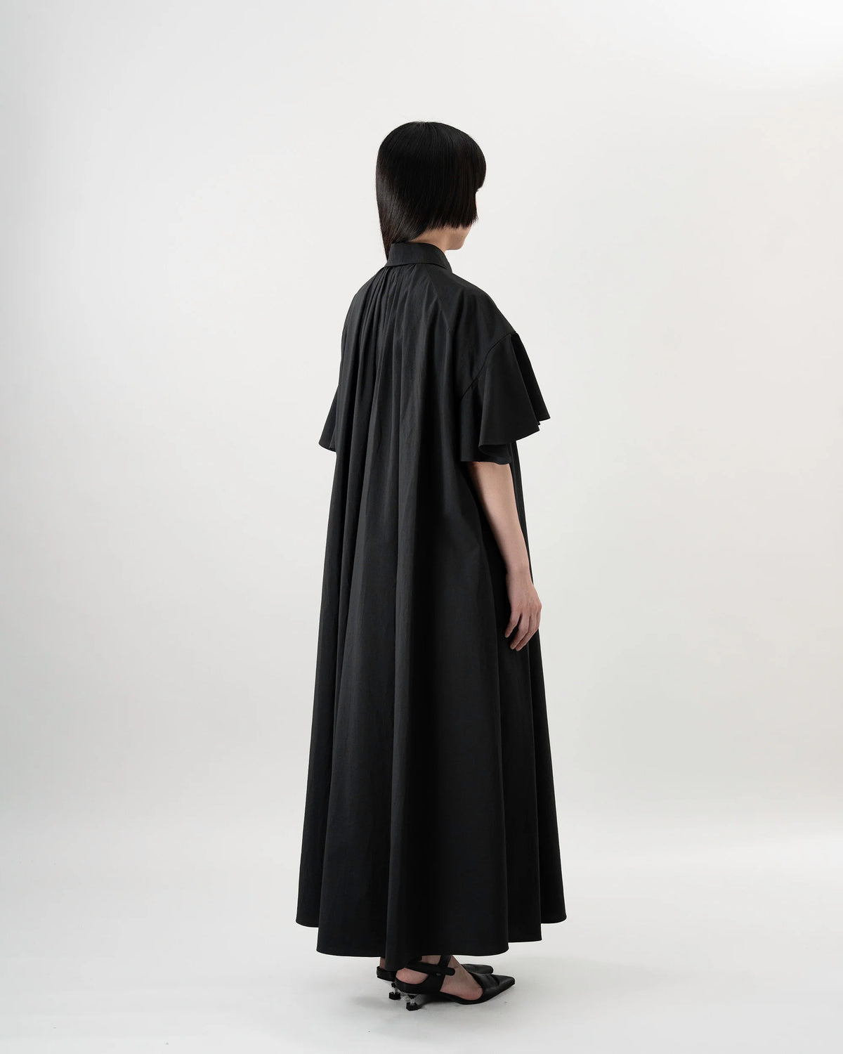 SHIRT DRESS (BLACK)