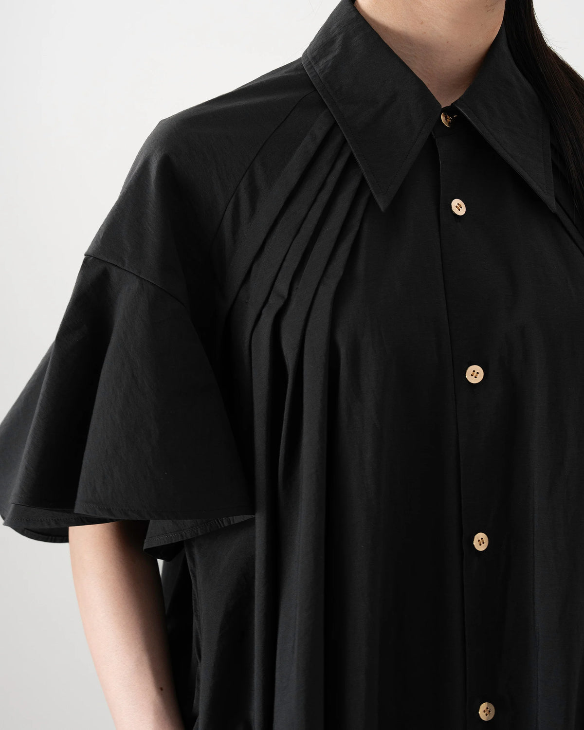 SHIRT DRESS (BLACK)
