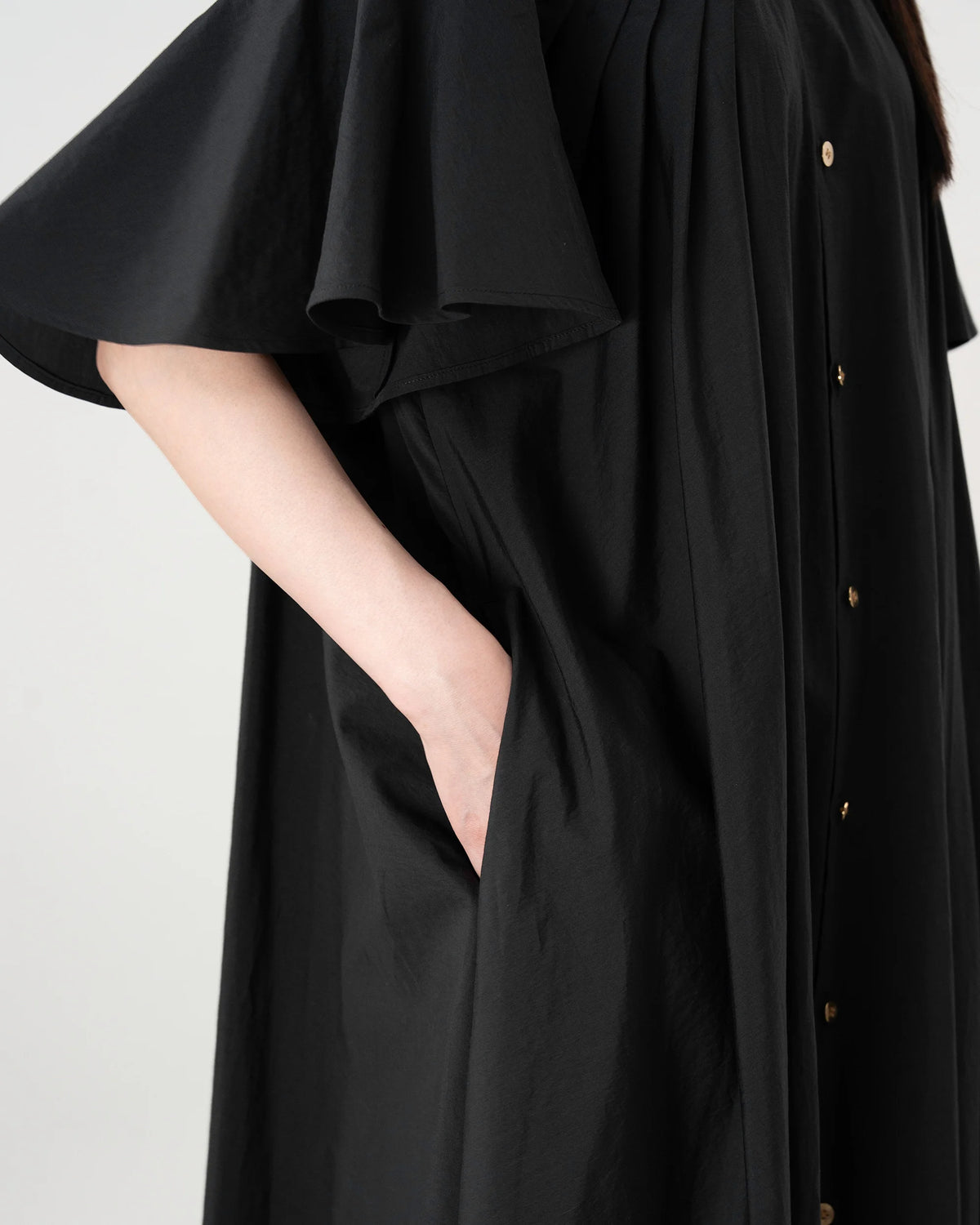 SHIRT DRESS (BLACK)