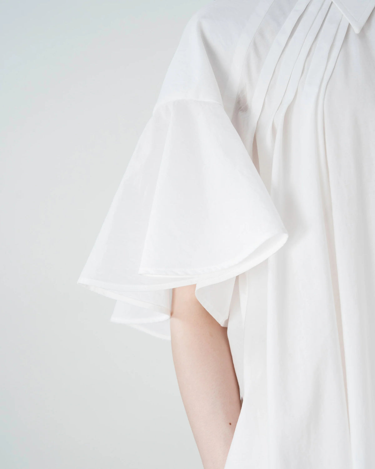 SHIRT DRESS (WHITE)