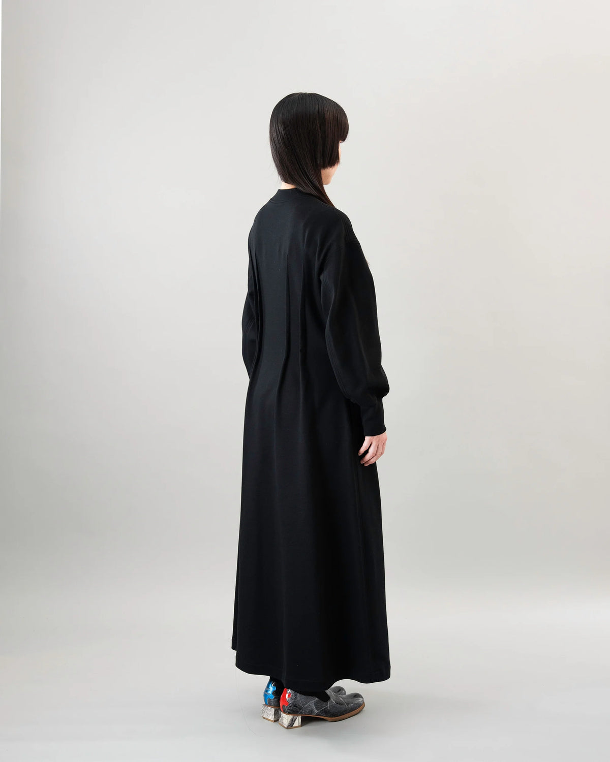 SWEAT DRESS (BLACK)