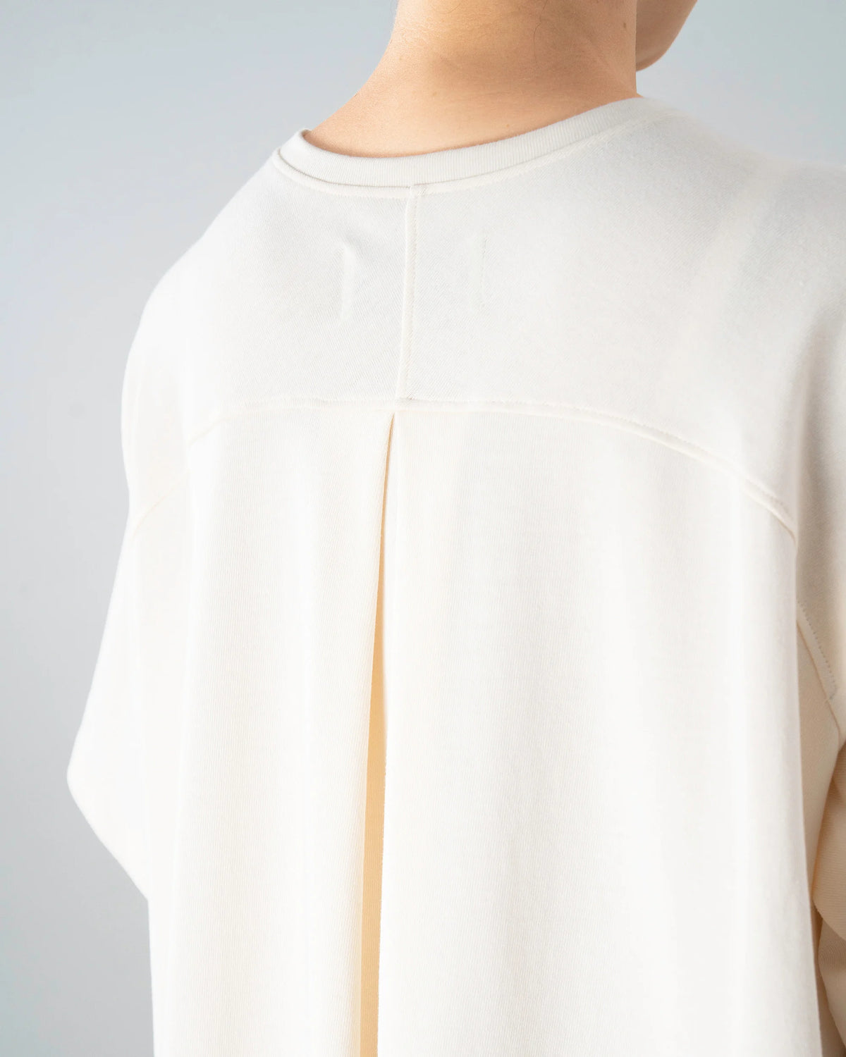 T-SHIRT FLARED DRESS (IVORY)