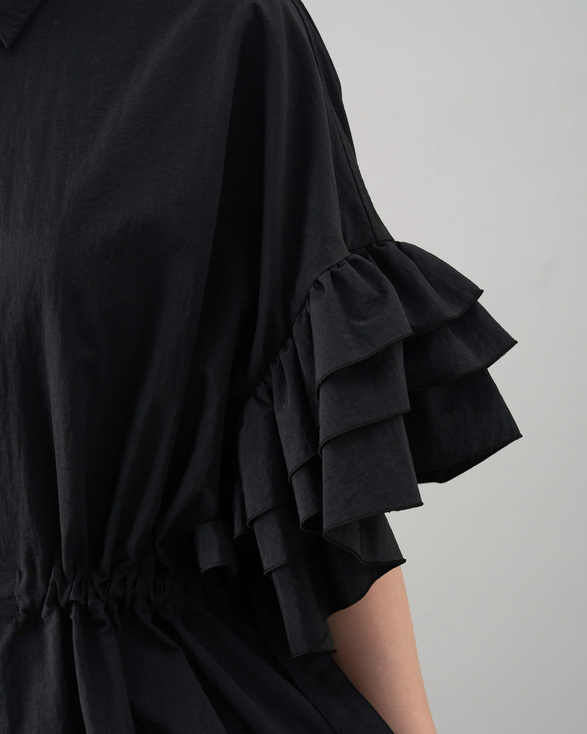 ZIP DRESS (BLACK)