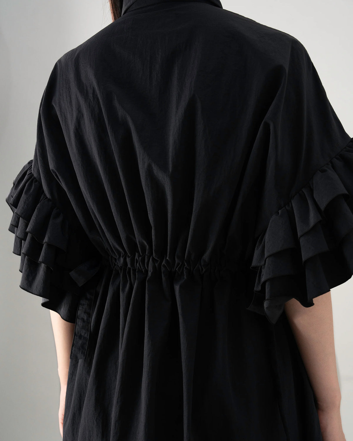 ZIP DRESS (BLACK)